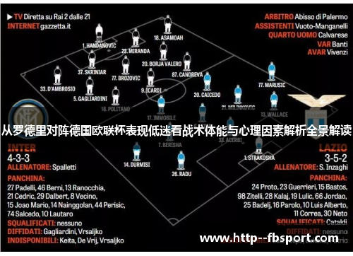 从罗德里对阵德国欧联杯表现低迷看战术体能与心理因素解析全景解读