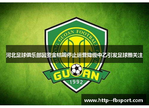 河北足球俱乐部因资金枯竭停止运营降级中乙引发足球圈关注 河北足球俱乐部因资金枯竭停止运营降级中乙引发足球圈关注